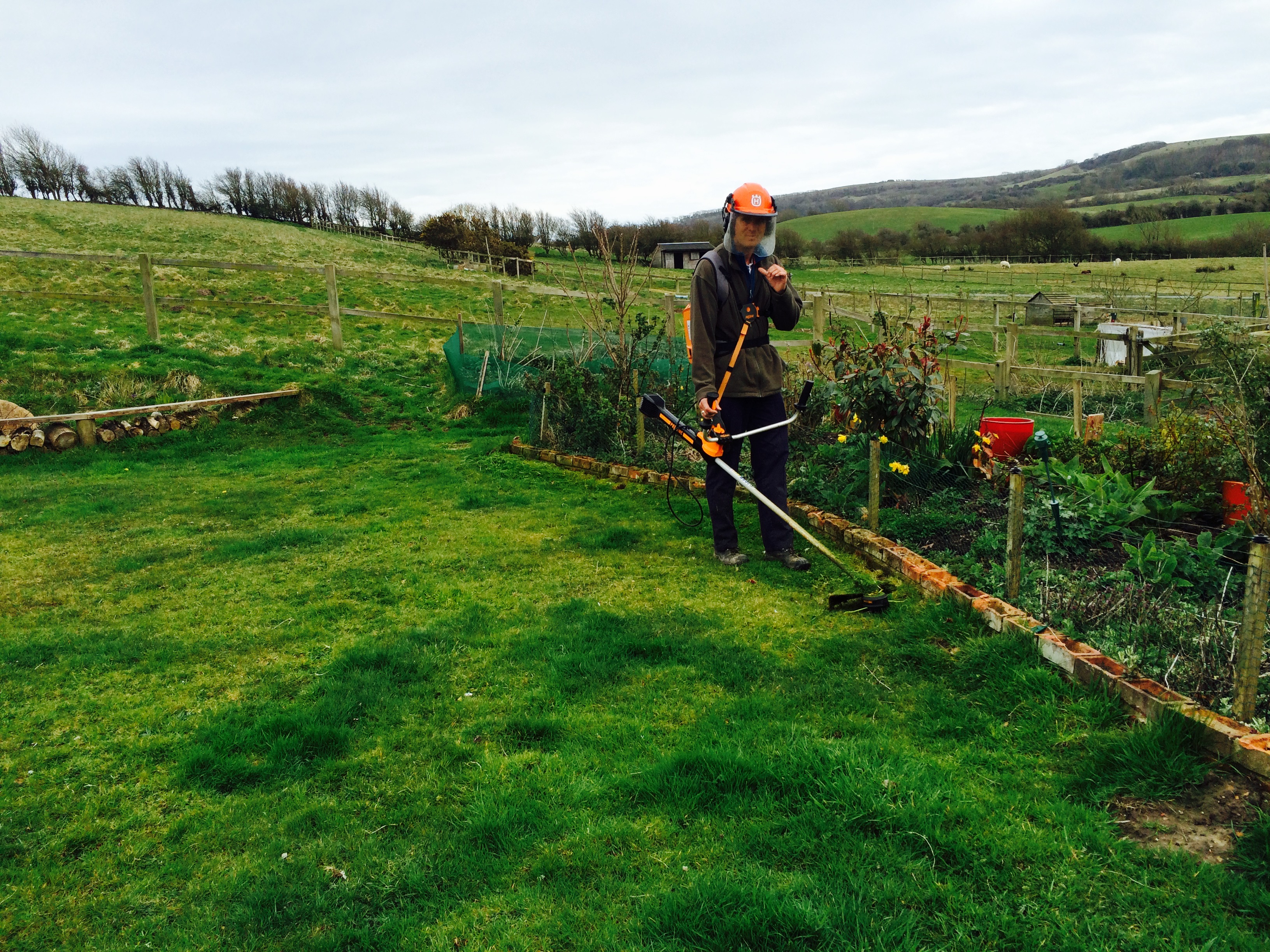 First Pellenc battery powered tools on the Isle of Wight