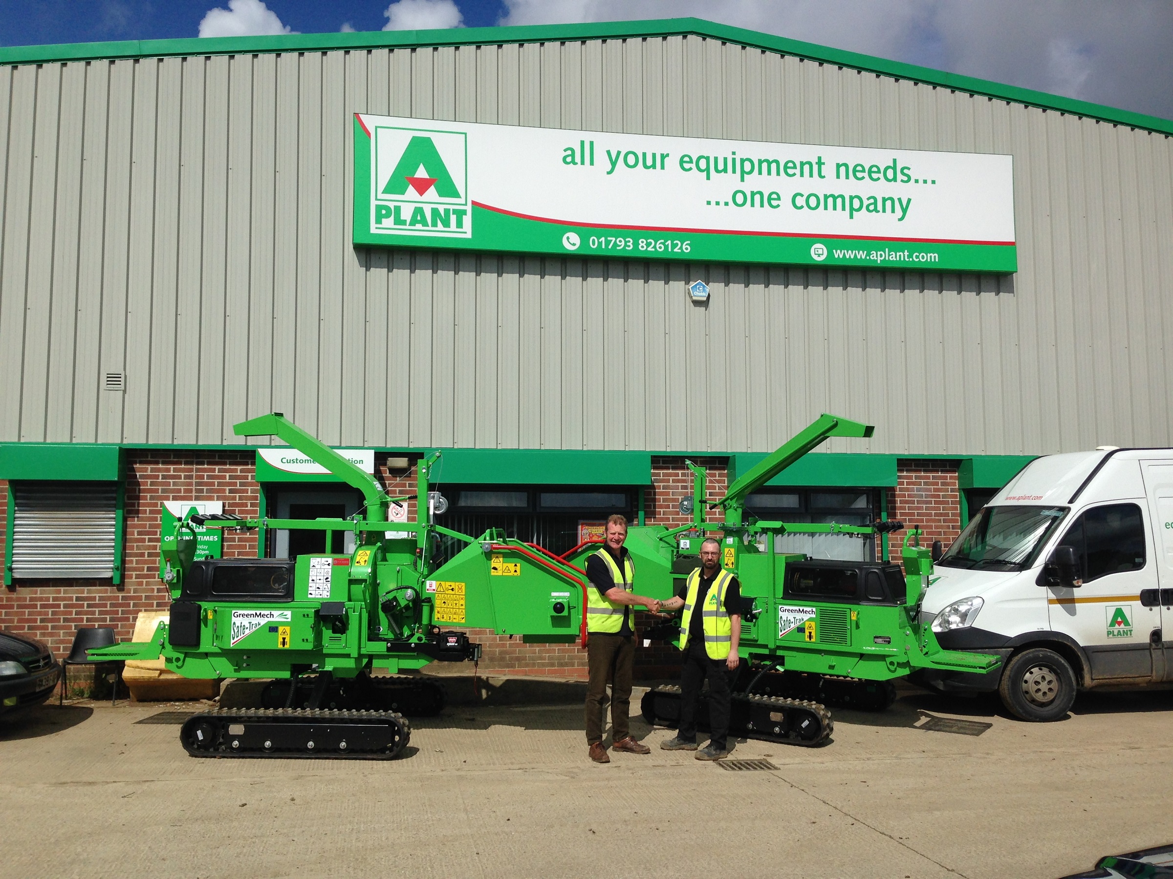 A-Plant adds woodchippers to its existing fleet