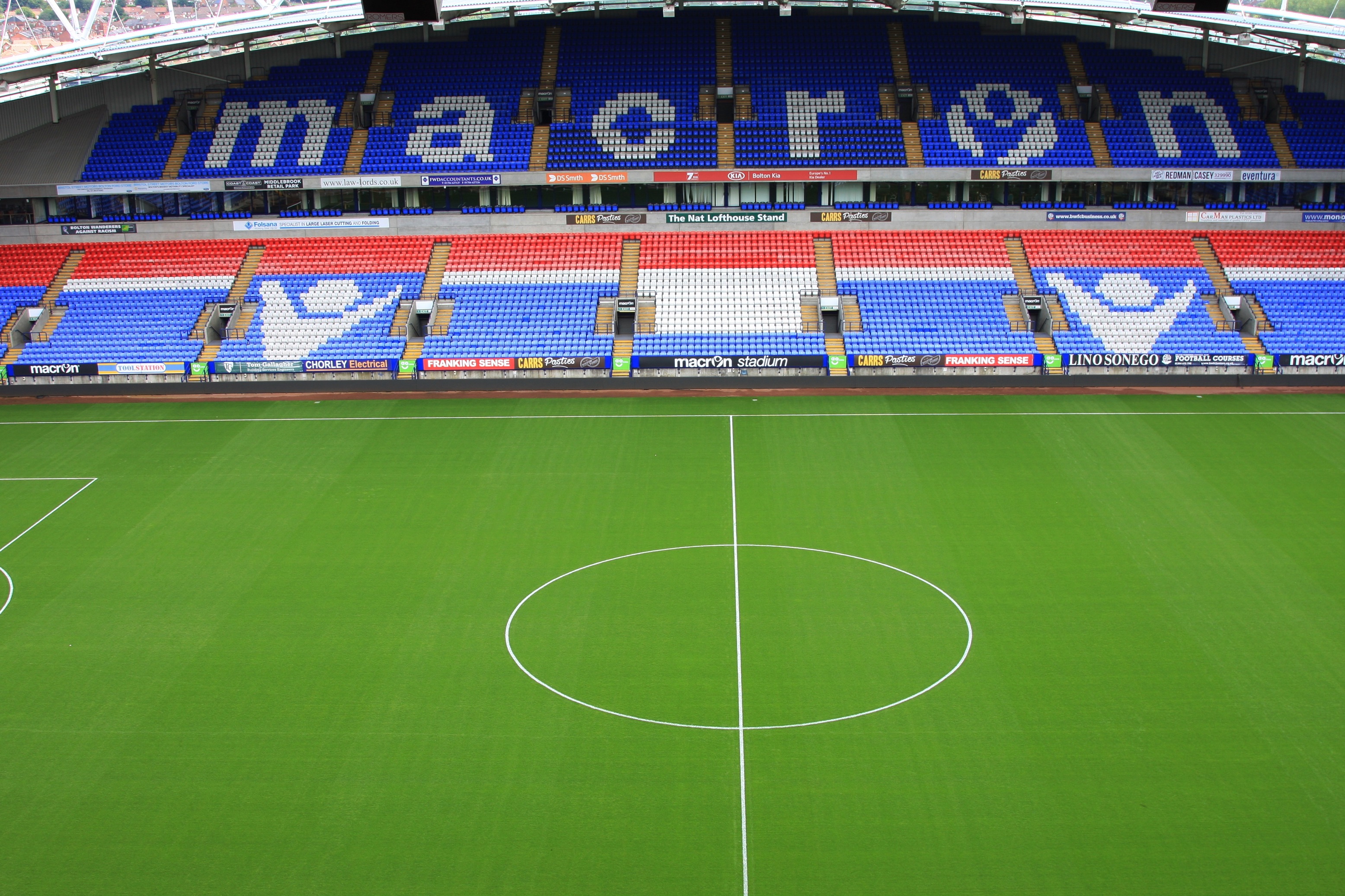 Bolton Wanderers’ new fertiliser programme is a success