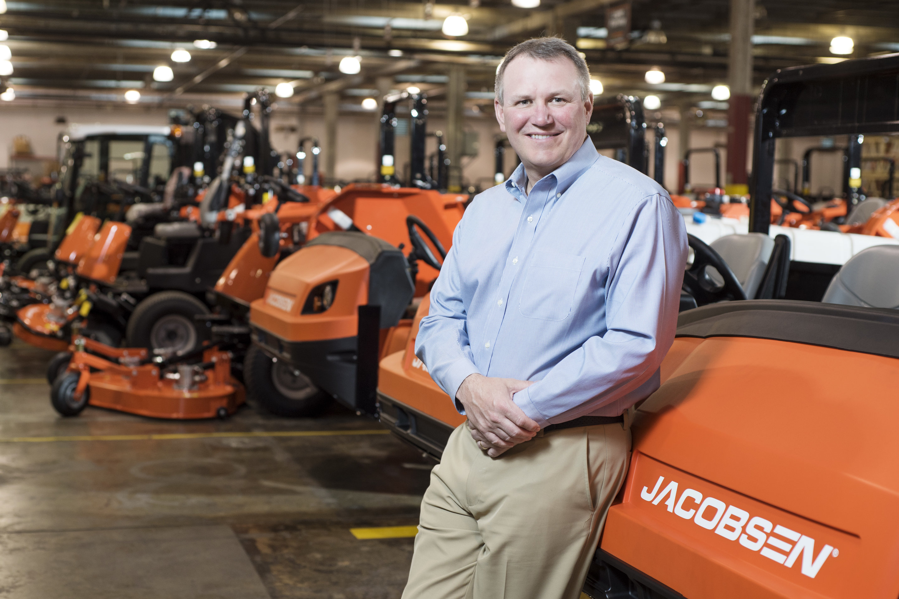 British president of Jacobsen steps down