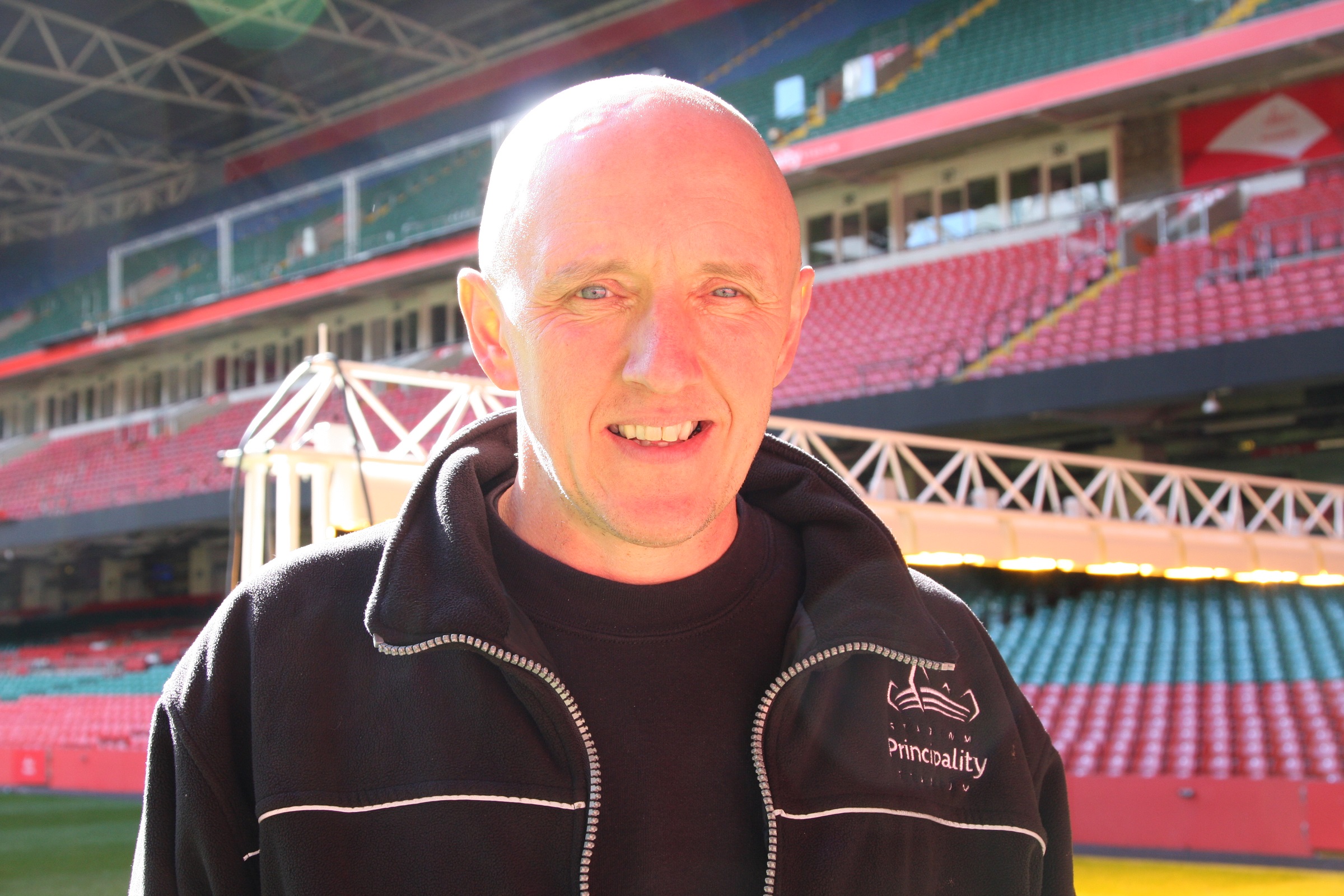 This is how the pitch was prepared for the Champions League final