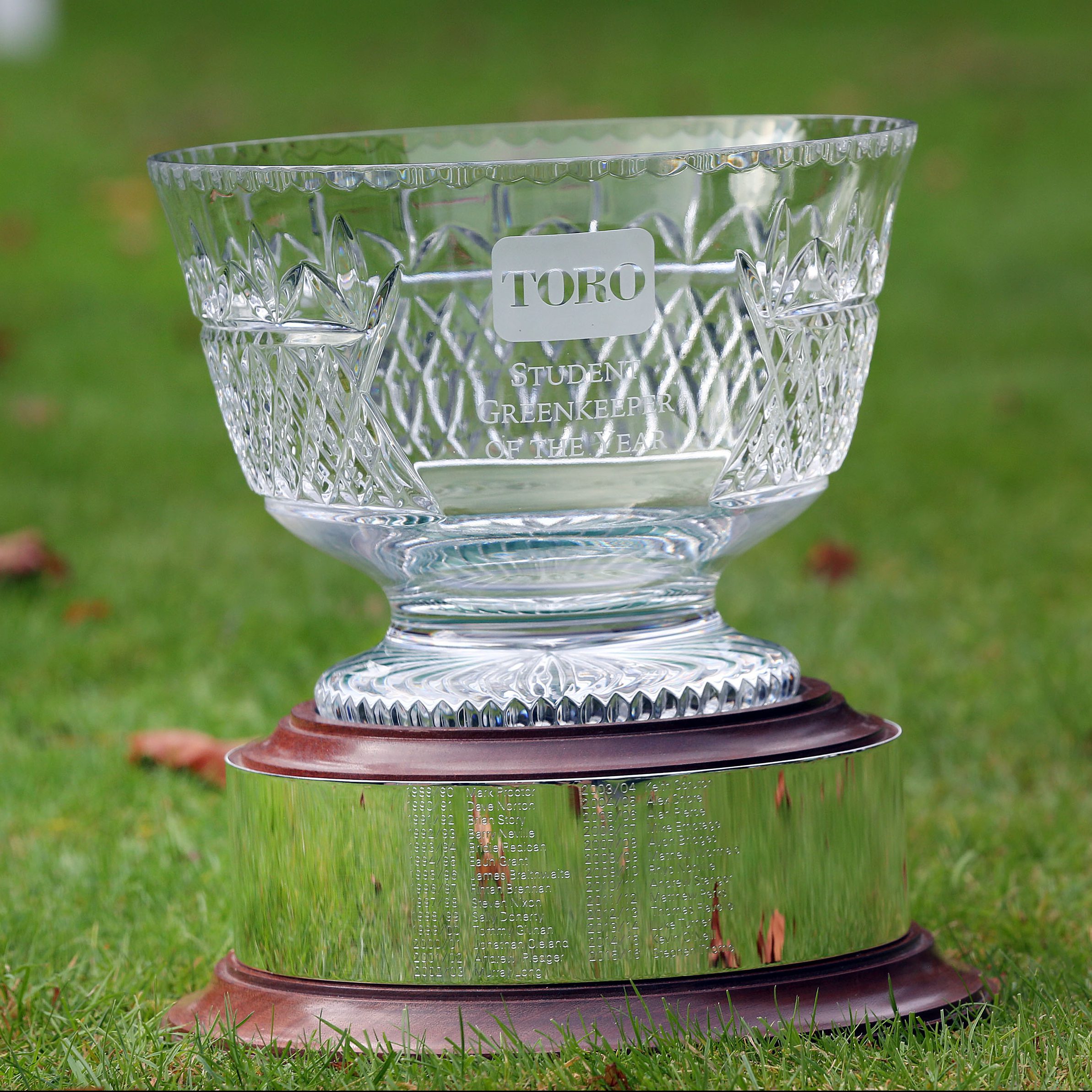 Finalists revealed for Toro Student Greenkeeper of the Year awards