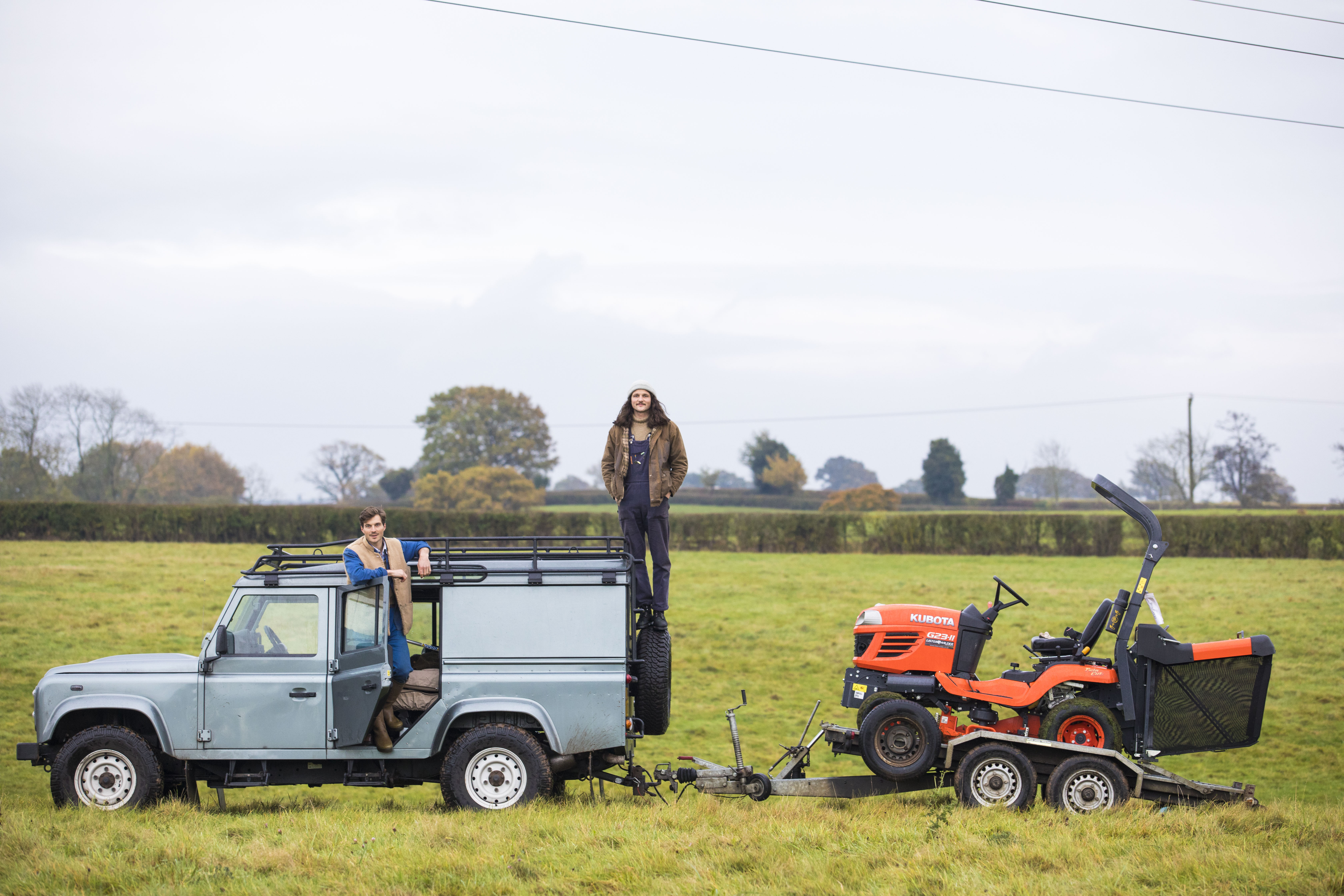 Kubota dealer taking part in Movember