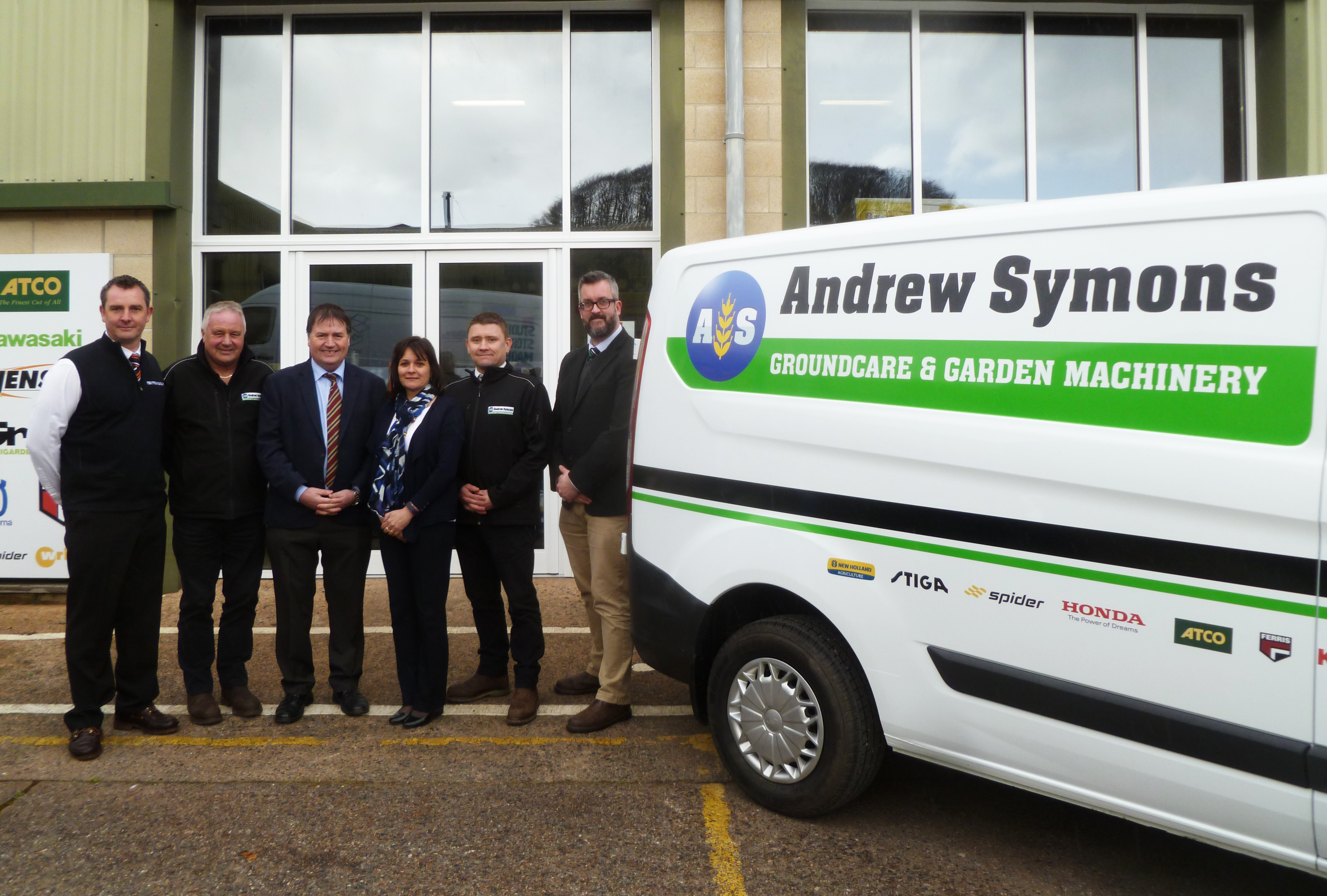Andrew Symons appointed dealer for Ransomes Jacobsen