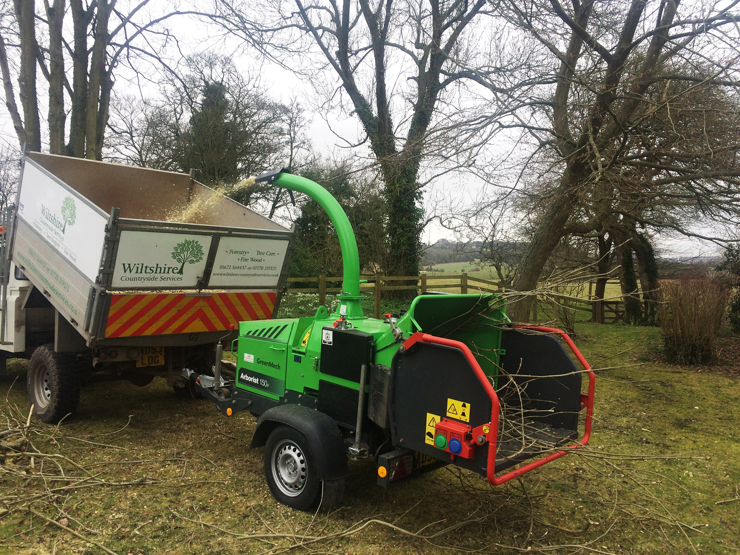 GreenMechs’ new Arb150 petrol model ticks all the boxes for Wiltshire Countryside Services