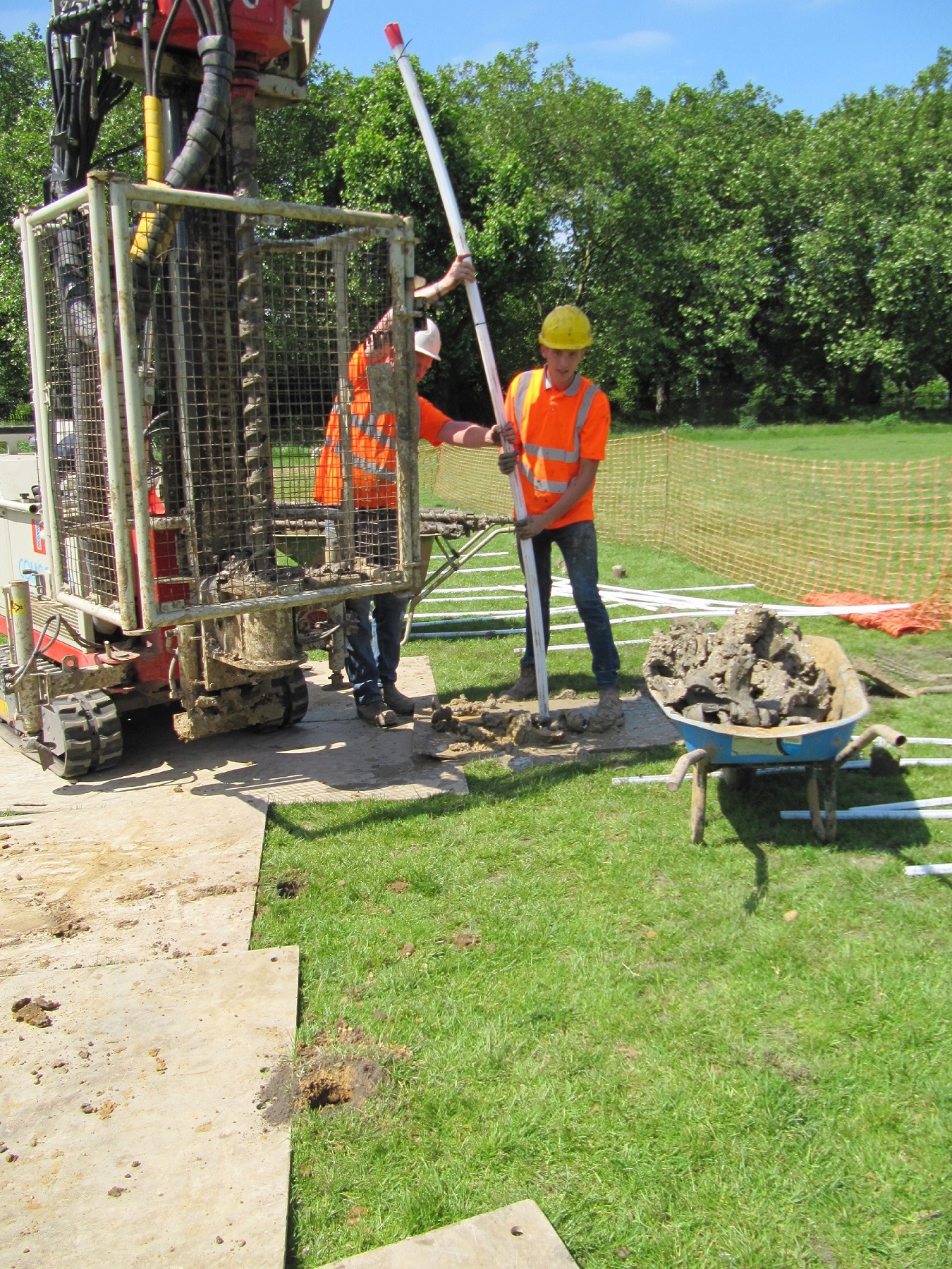 Vertical drainage system to benefit Wandsworth Common