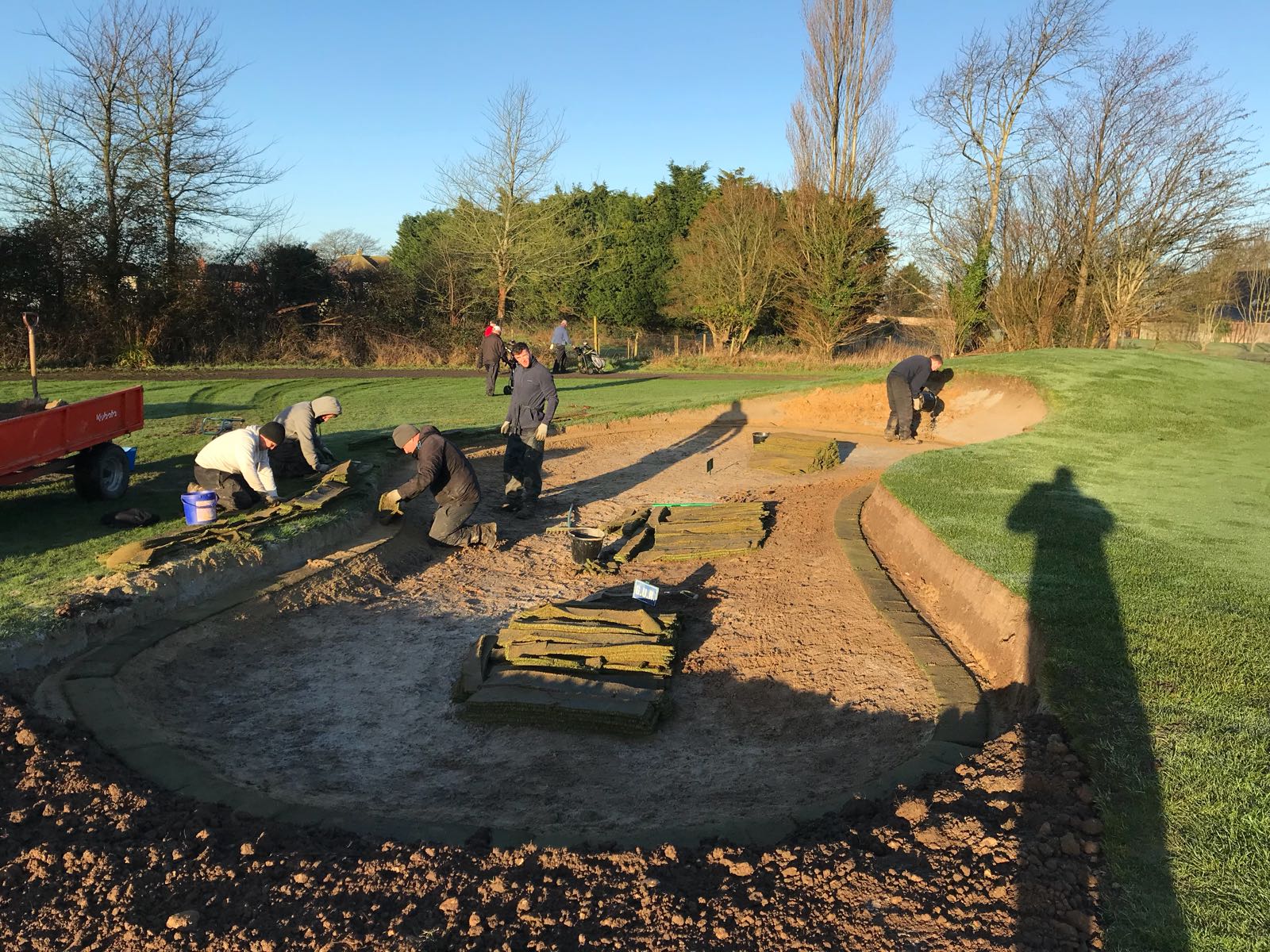 Dudsbury Golf Club’s five-year programme to rebuild all its bunkers