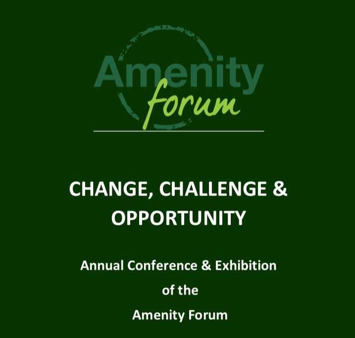 The Amenity Forum annual conference takes place on October 9