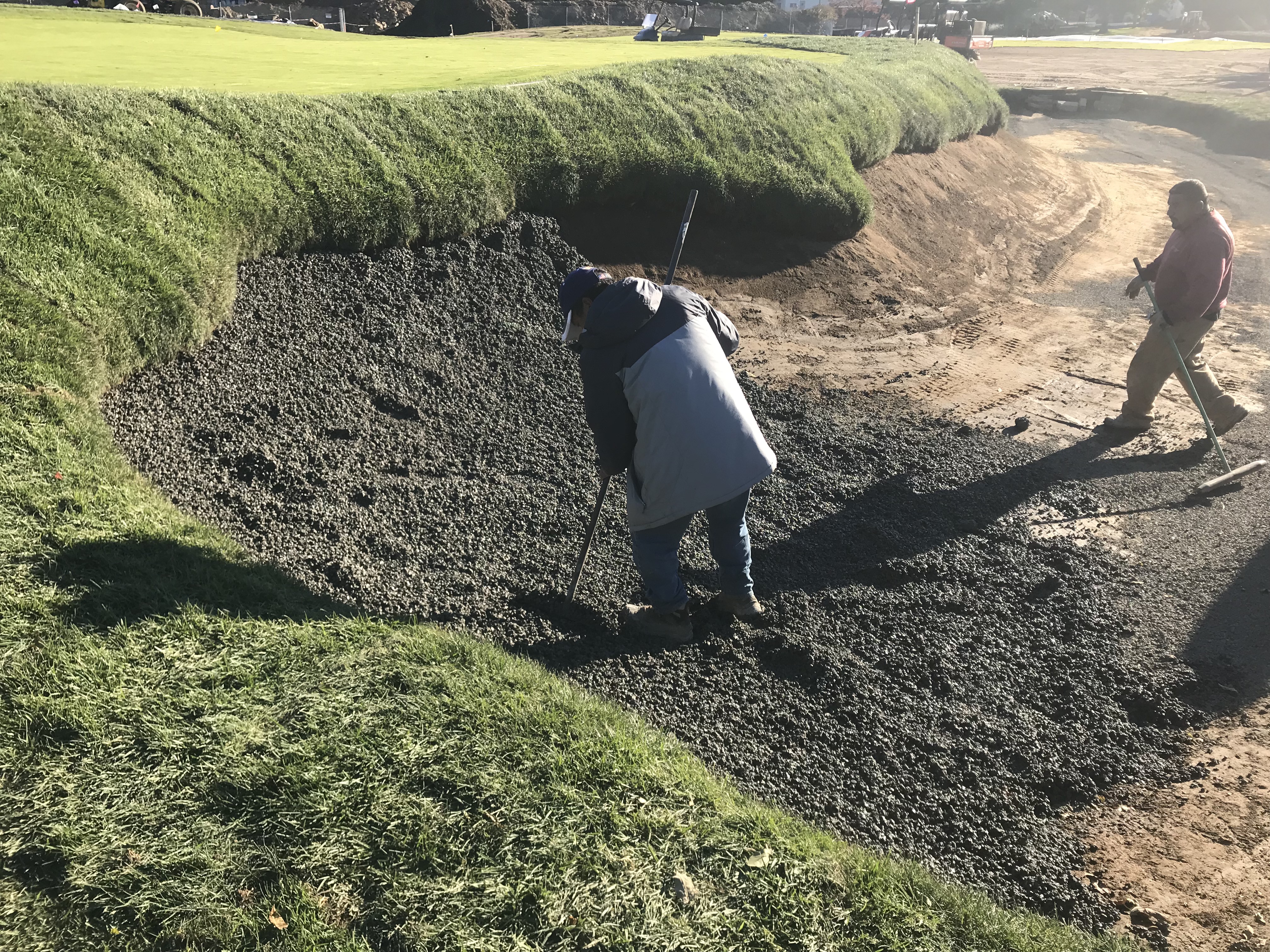 One of the USA’s oldest golf clubs is upgrading its bunkers