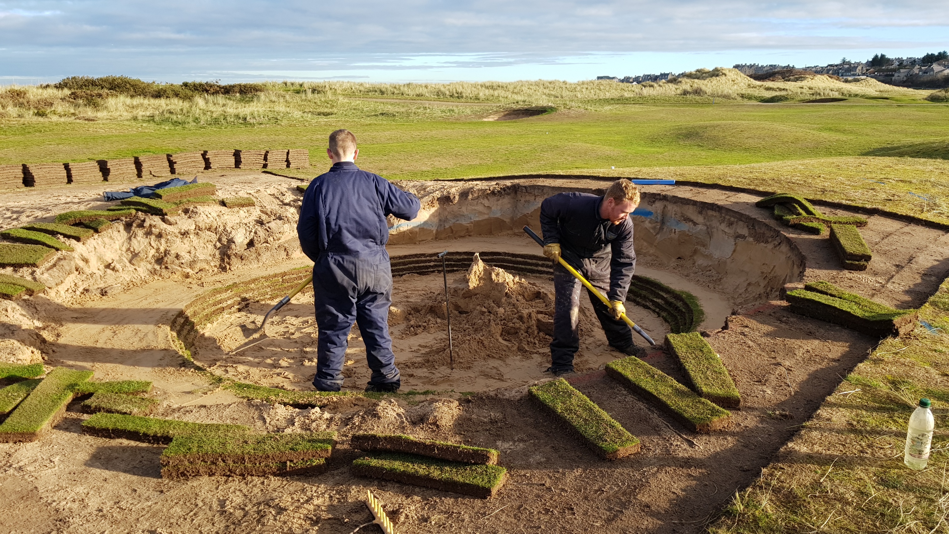 Swan undertaking renovation of course at Moray Golf Club