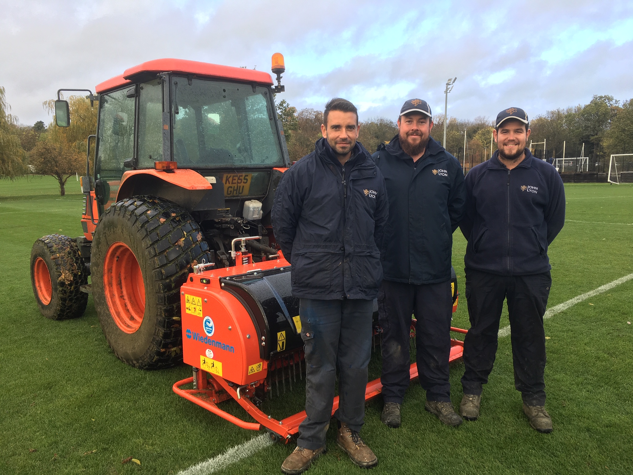 Wiedenmann double for school’s grounds’ team saves up to five days a month
