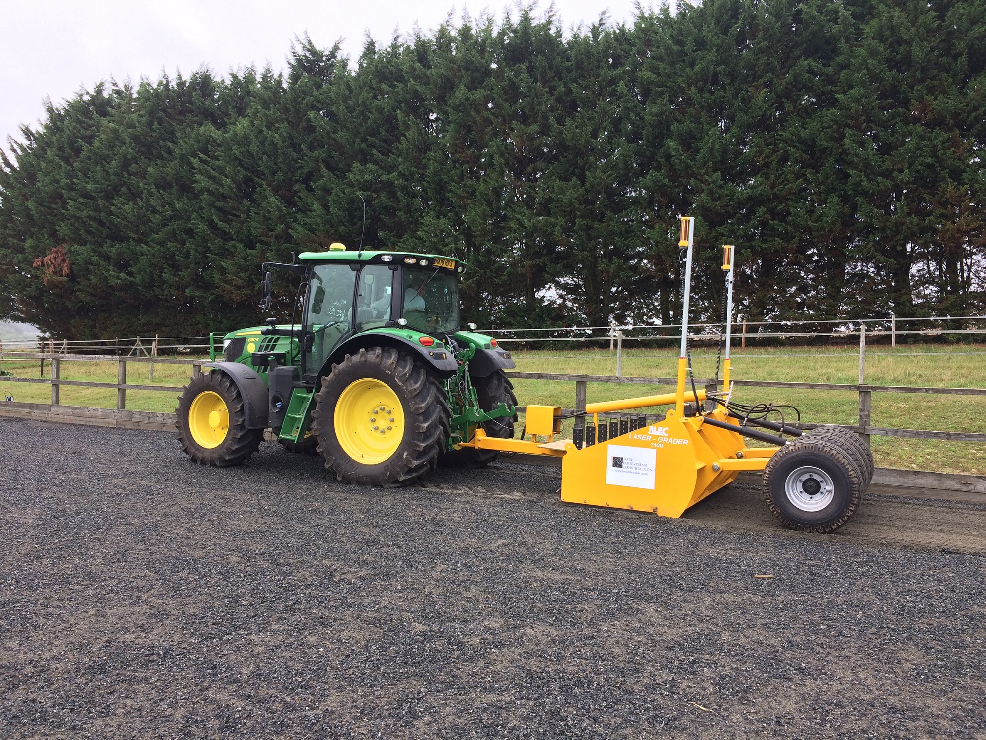 Total Equestrian delighted with BLEC Laser Grader