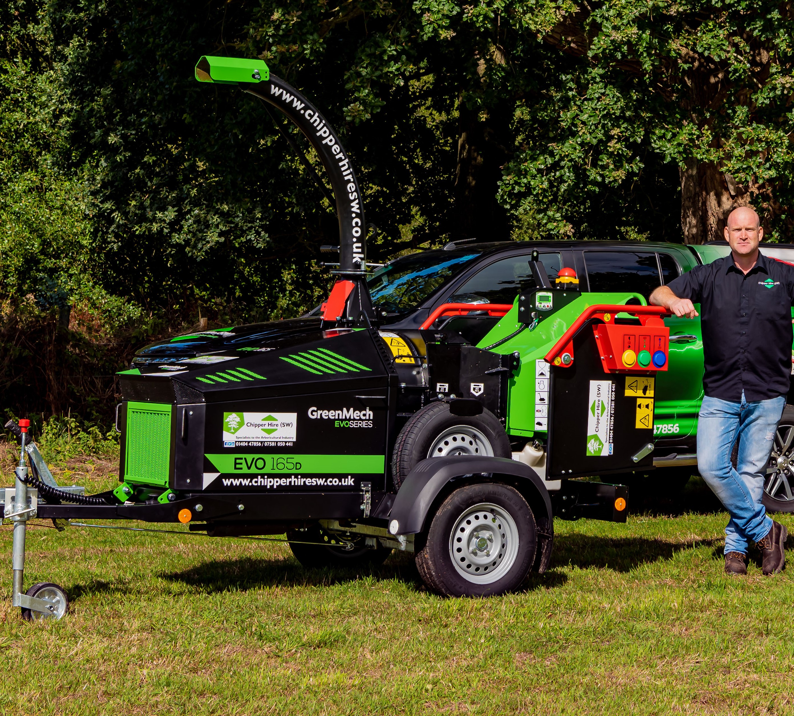 GreenMech EVO 165 becomes the ‘pride of the fleet’ for Chipper Hire South West