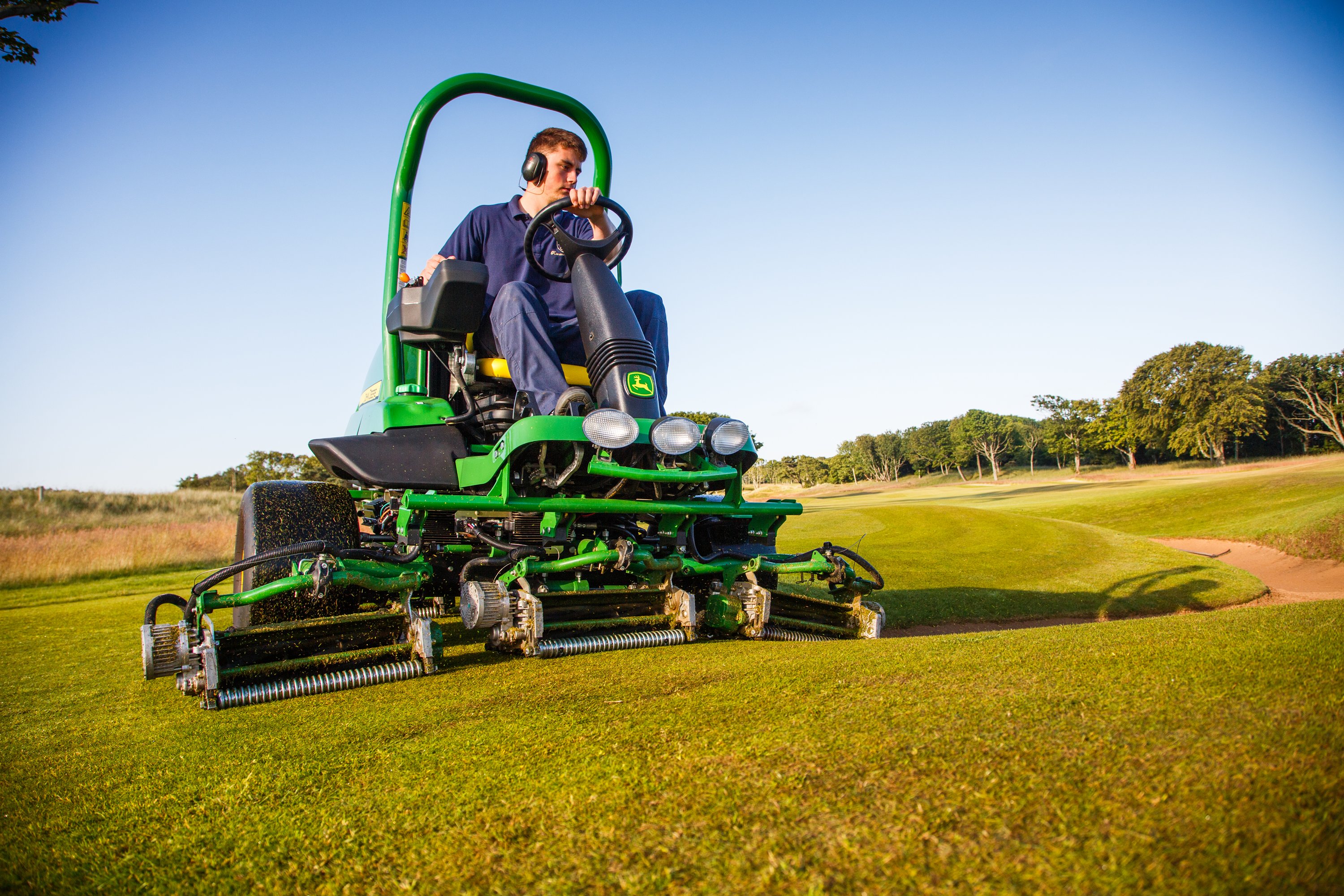 These golf course mowers are aimed at maximising plant health