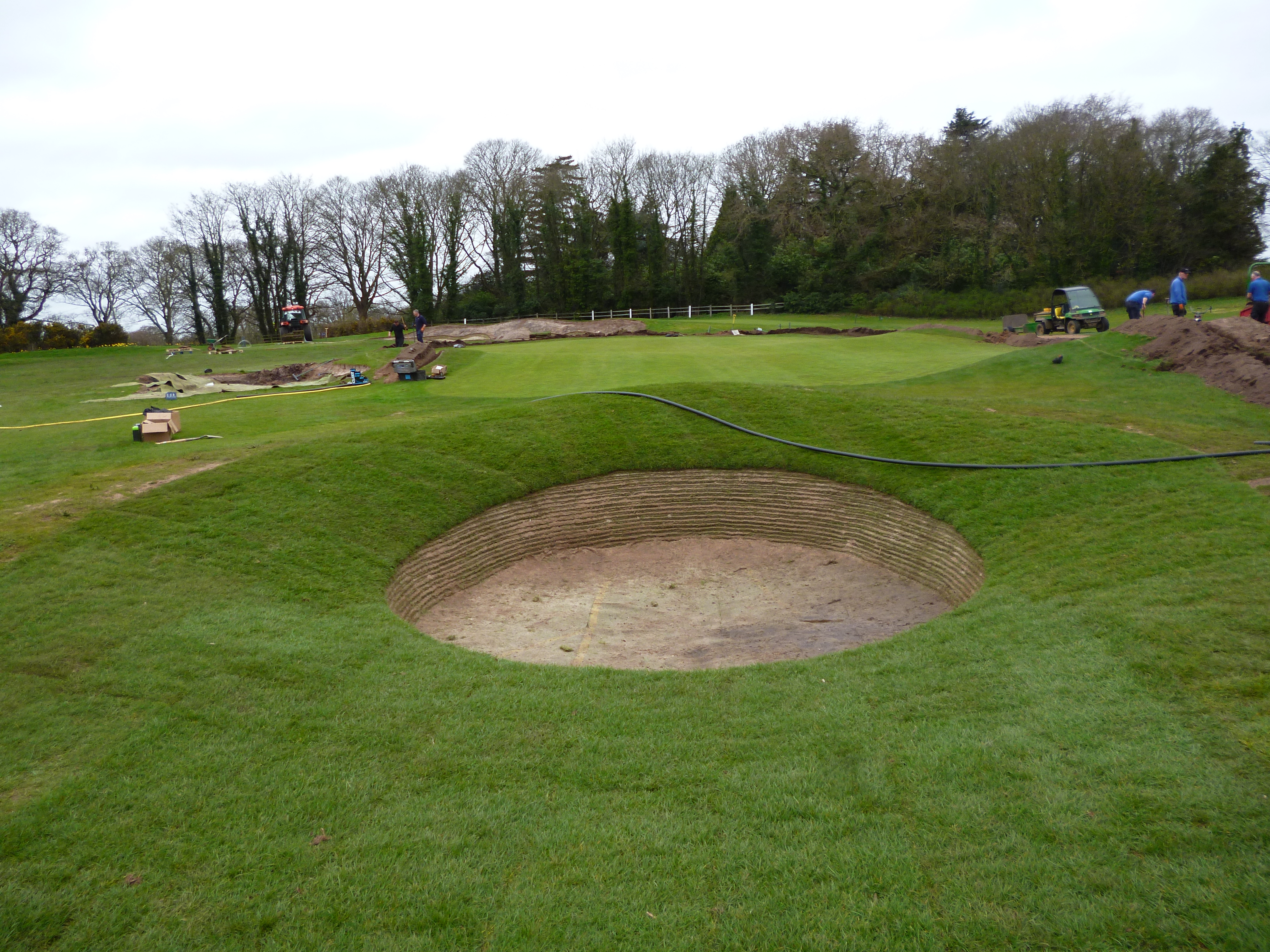Bromborough Golf Club upgrades its bunkers