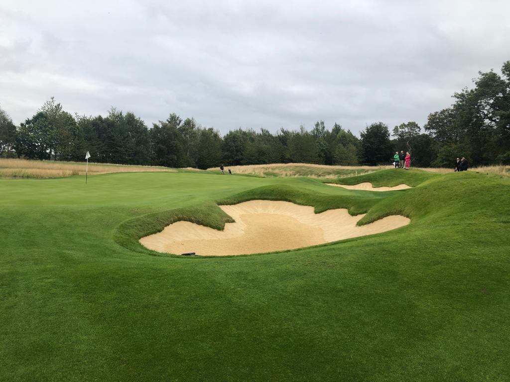 Clubs with Capillary Concrete bunkers enjoyed minimal rain issues in November