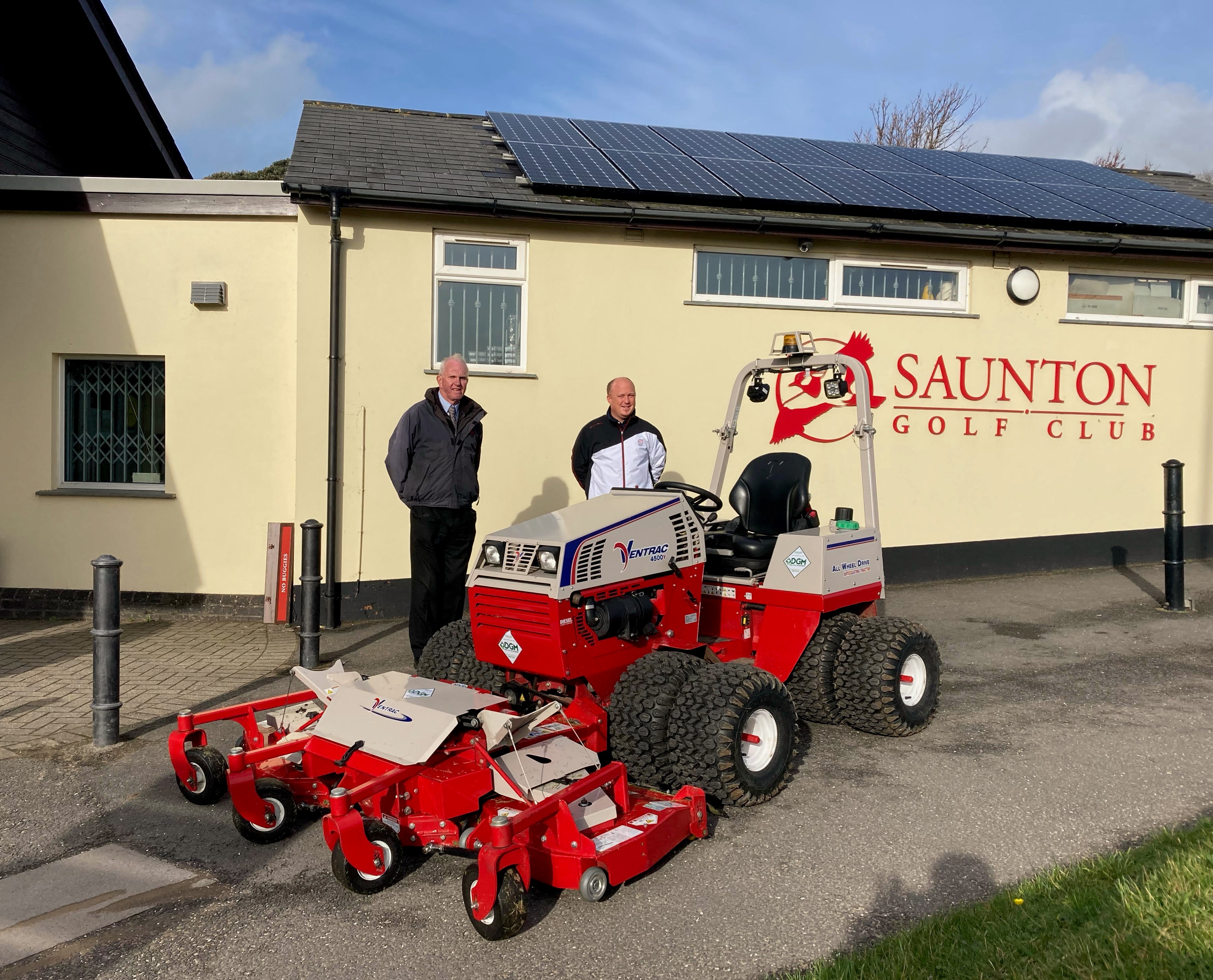 Saunton Golf Club invests in Ventrac compact tractor