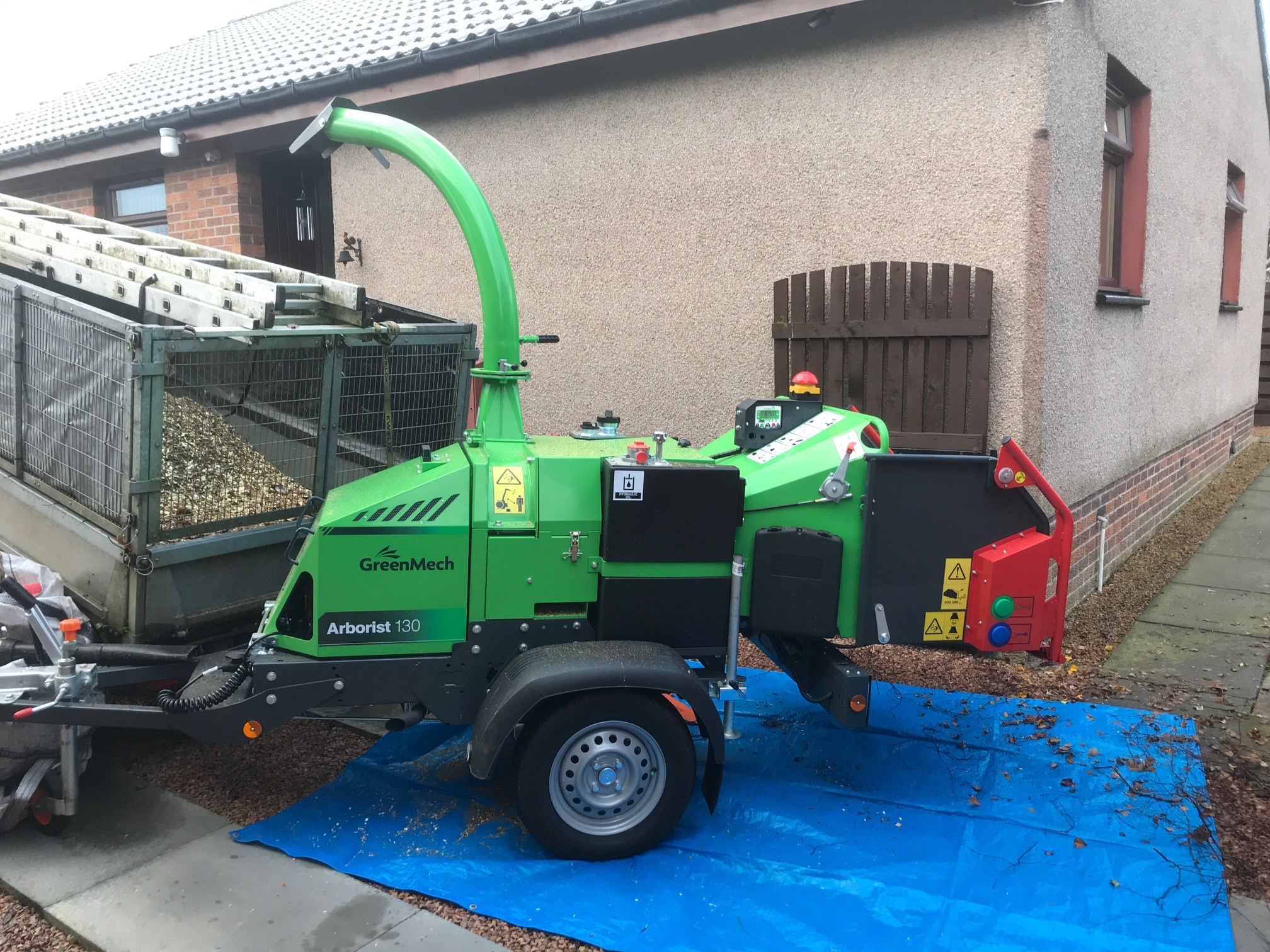 GreenMech Arborist 130 proves to be a ‘Pocket Rocket’ for R M Brown Tree Services