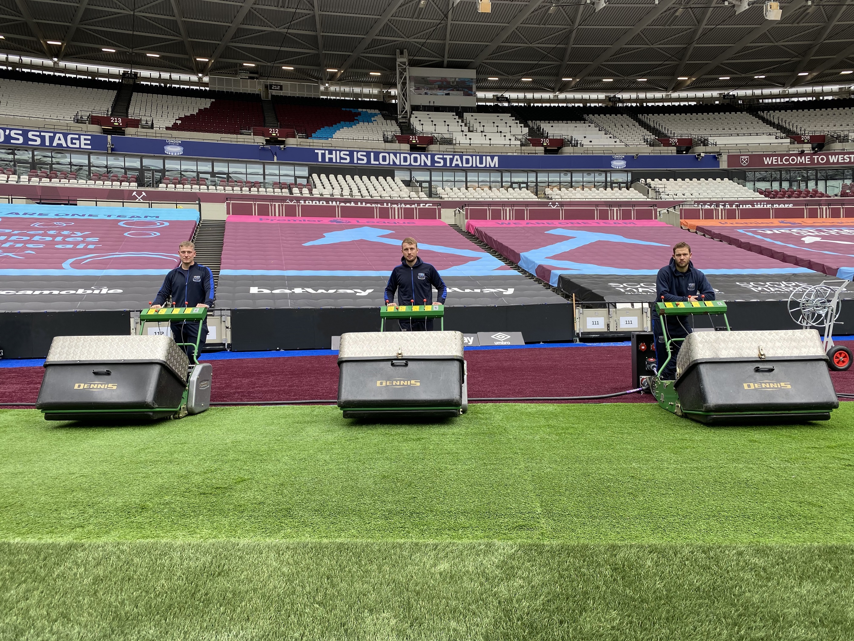 London Stadium relies on fleet of Dennis G860 machines