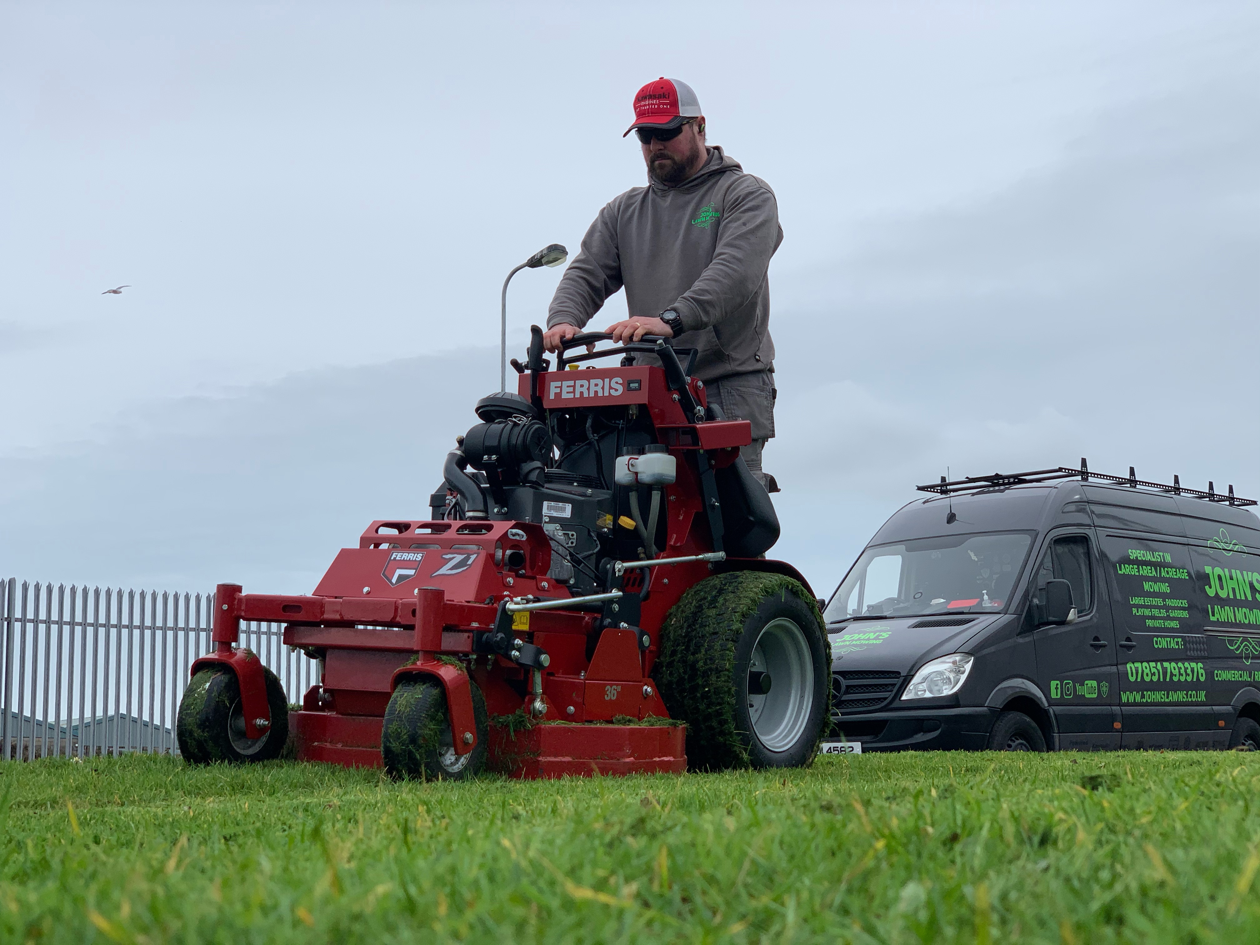 Kawasaki engines’ build quality a key factor in business success for ‘Lawn Care Legend’