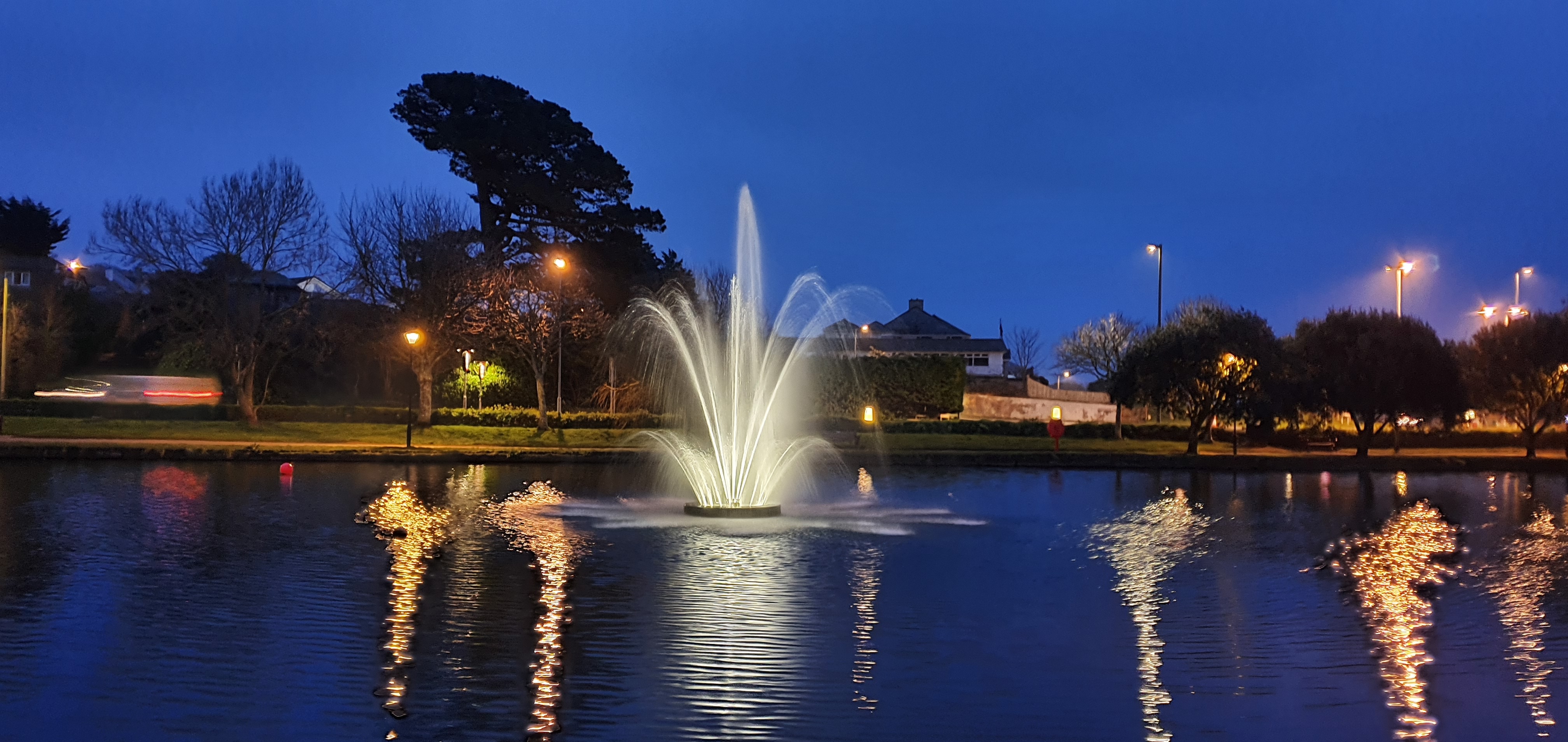 New Otterbine restores fountain to former glory at Newquay Boating lake