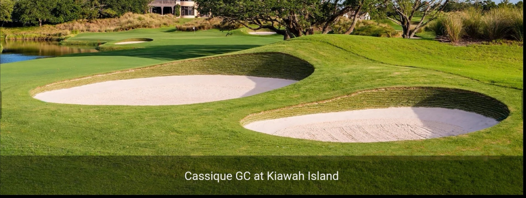Major bunker renovation at the Kiawah Island Club
