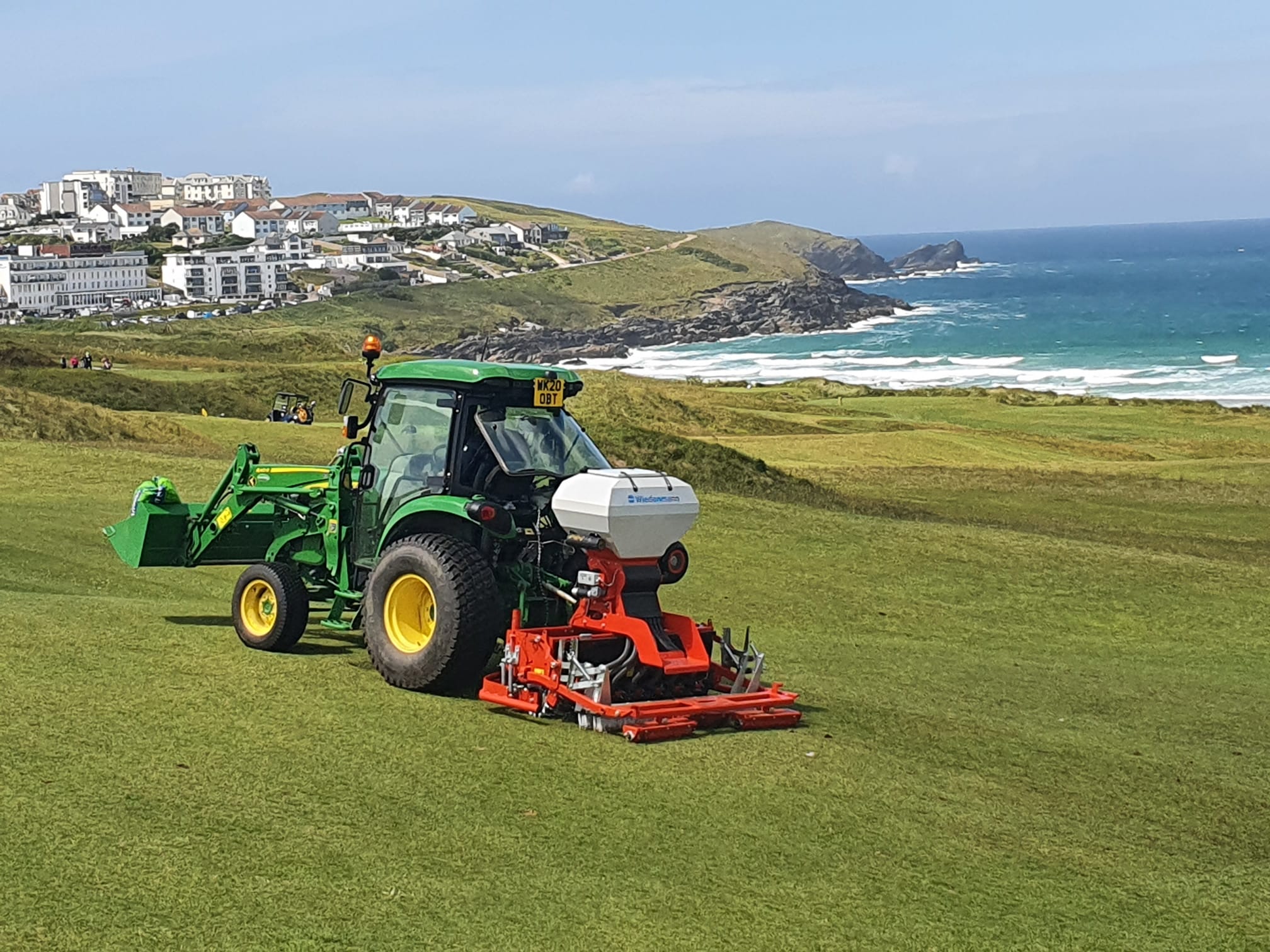 Busy Newquay GC welcomes Wiedenmann Terra Float Air