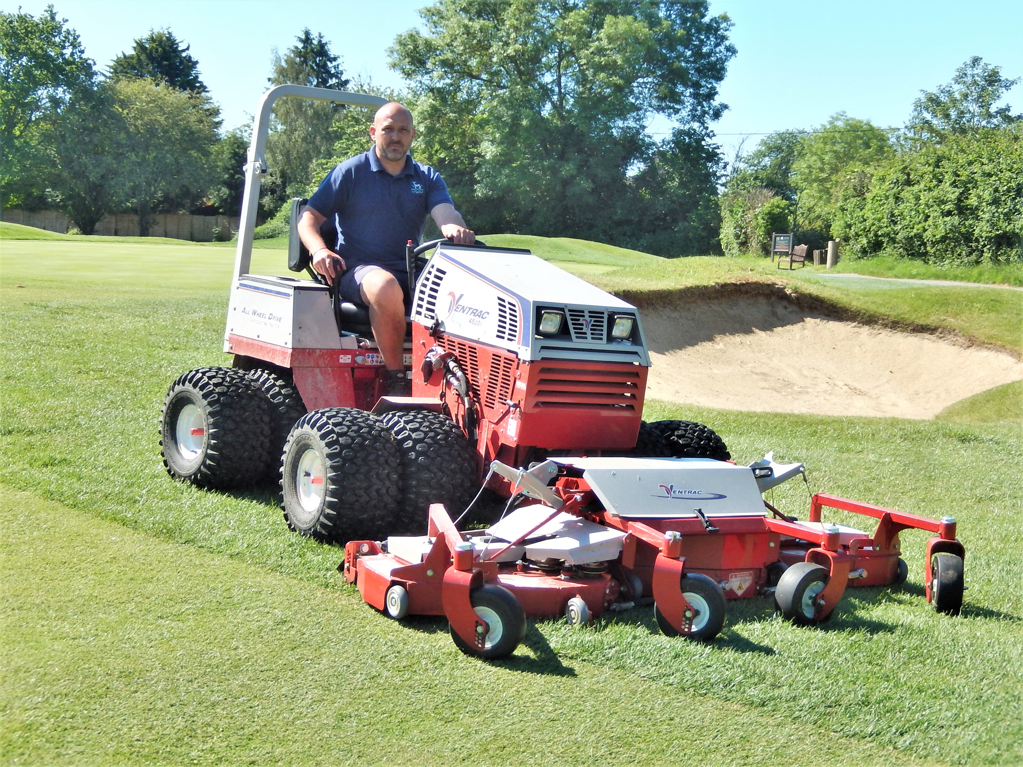 Newbury & Crookham Golf Club purchases Ventrac 4500 all-terrain compact tractor
