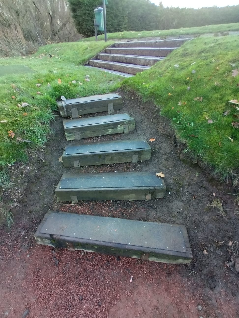Billingham Golf Club has anti-slip treads to keep golfers safe