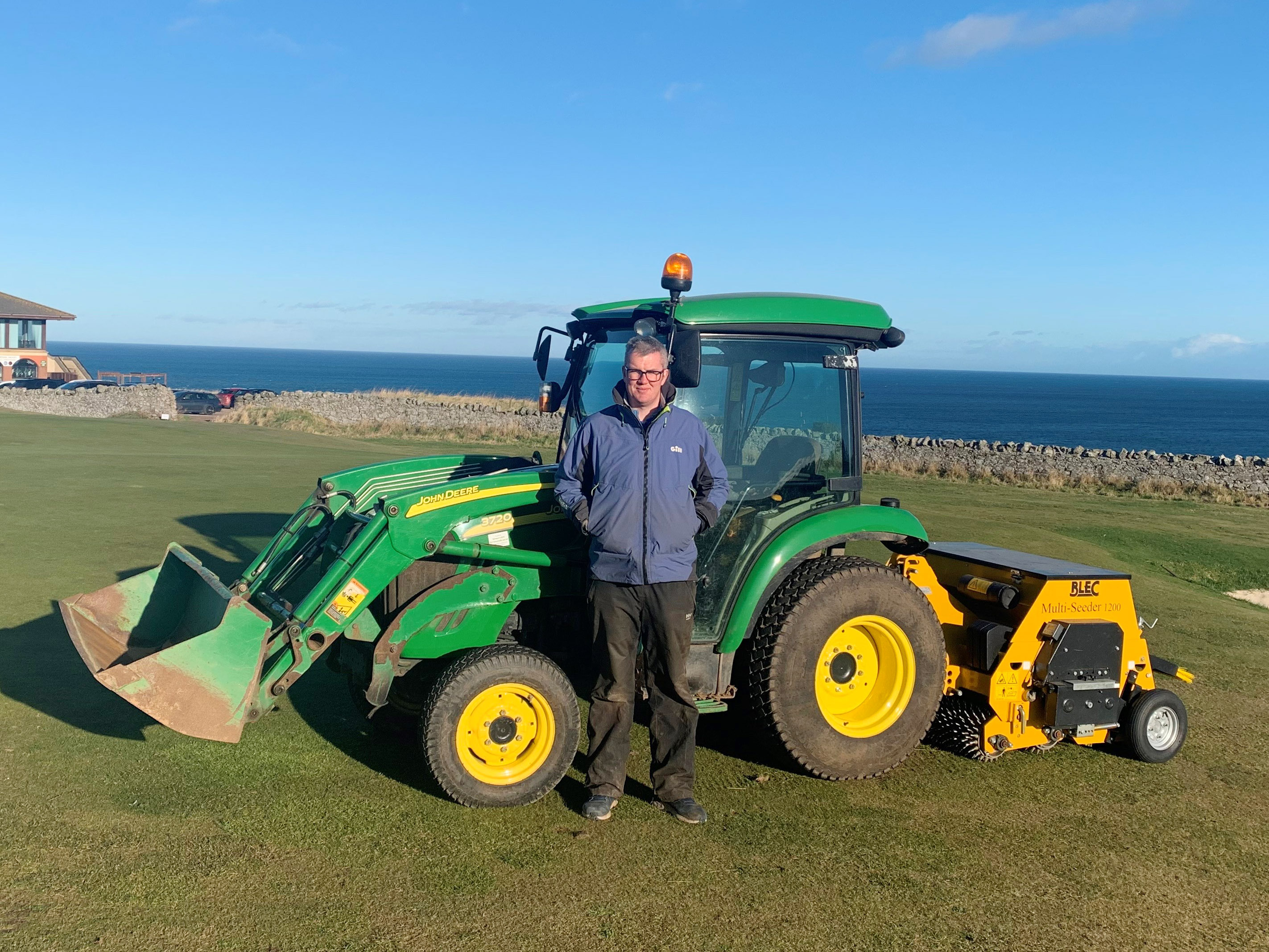 Redexim Multi-Seeder delivers seed and significant time-savings for Eyemouth GC