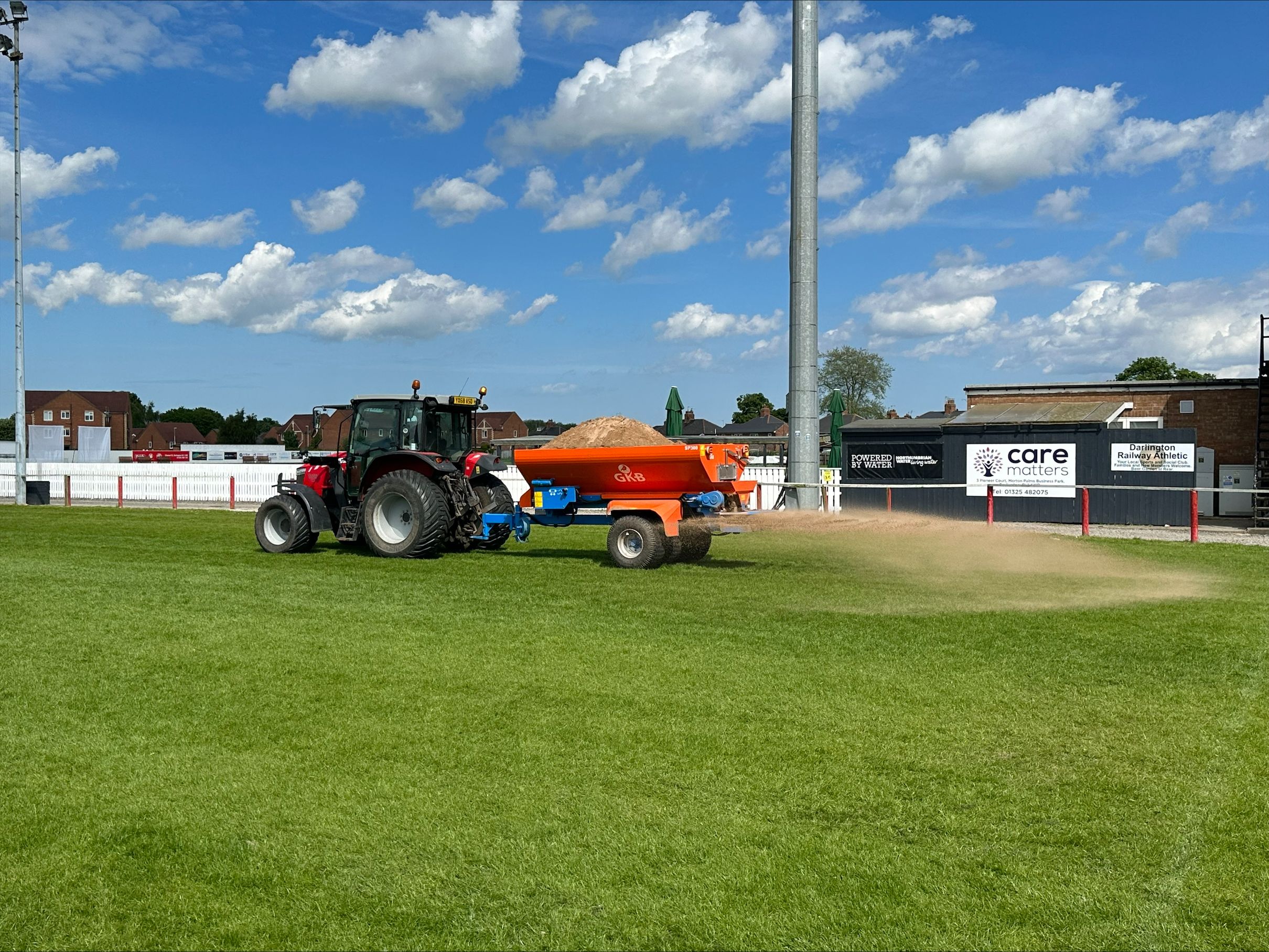 Cutting Edge Grounds Maintenance selects Mansfield Sand