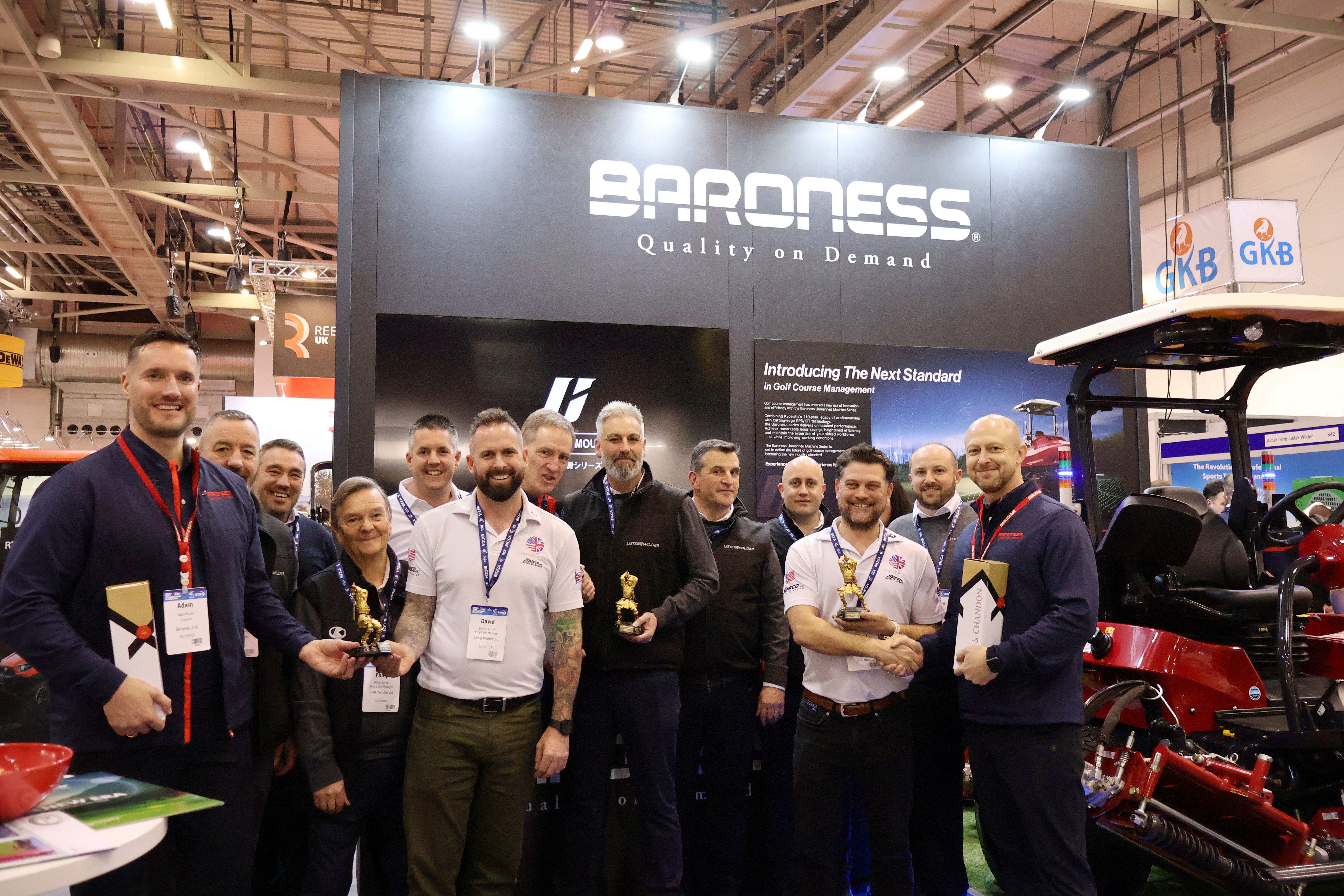 Lister Wilder sweep up at Baroness dealer awards