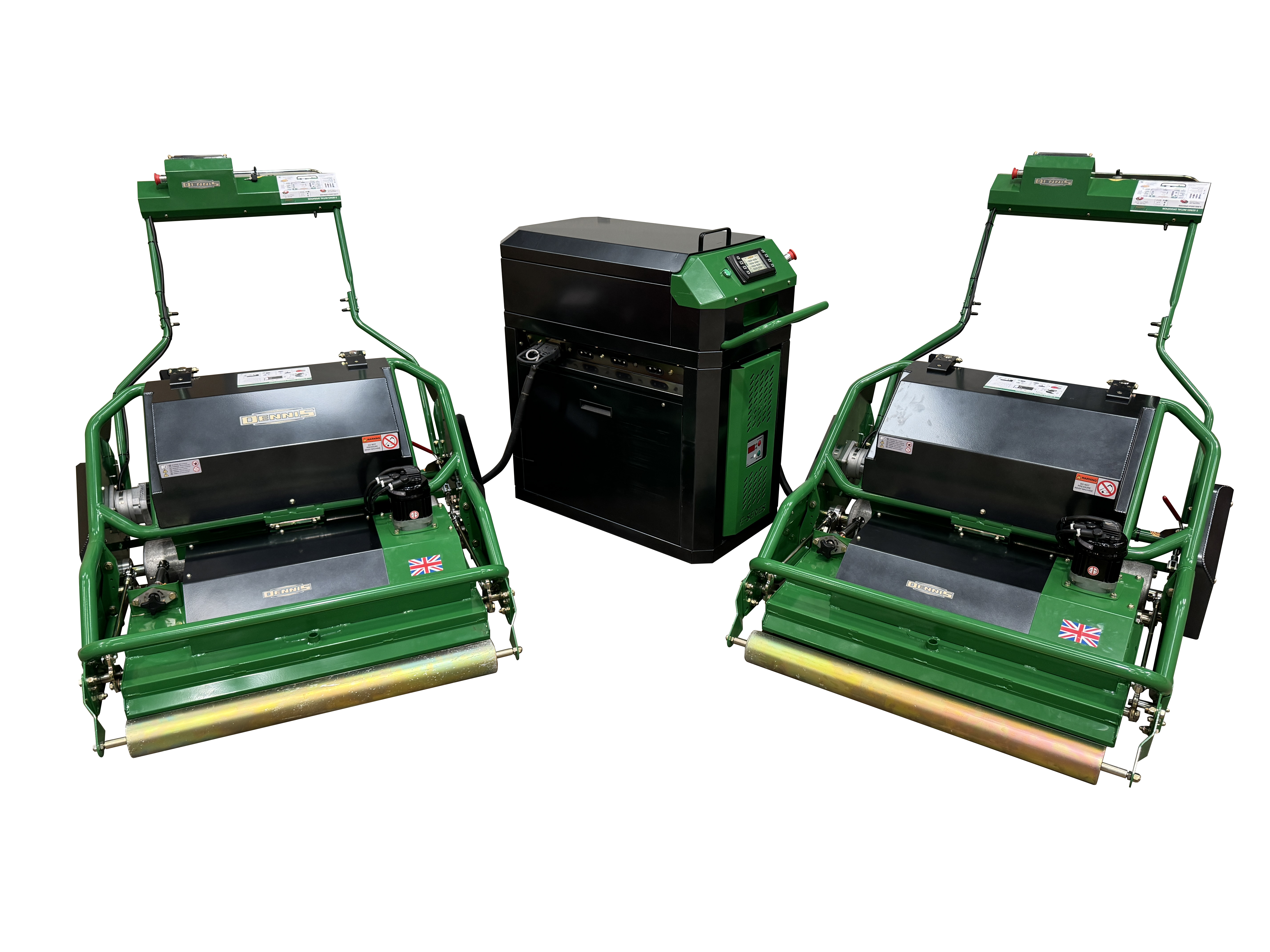 Dennis launches Multi Charger Hub for E-Series mowers