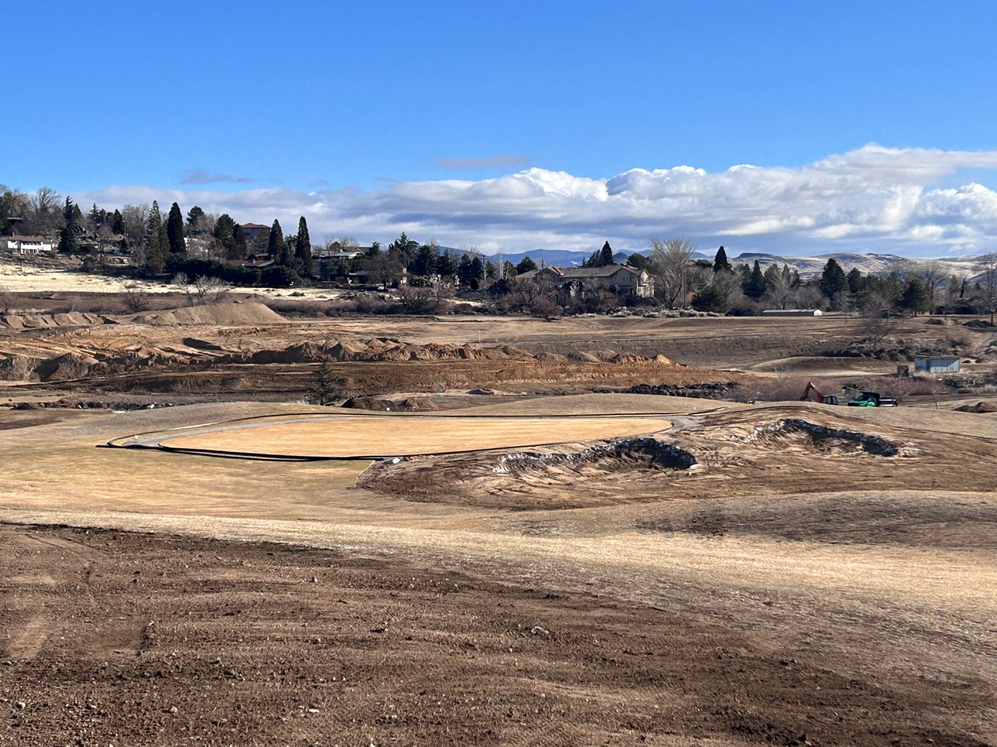 Wildcreek Golf Course in Nevada being reconstructed