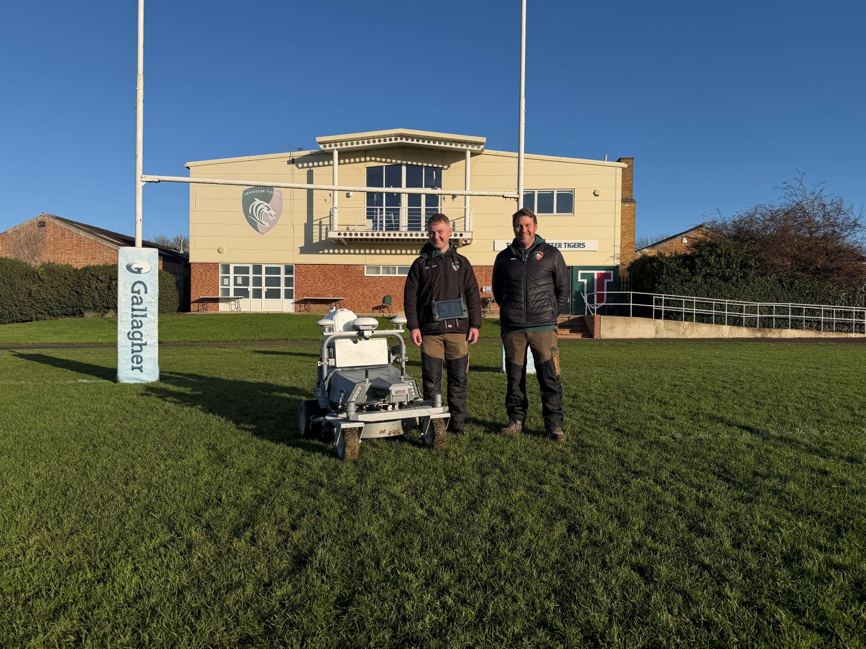 Leicester Tigers transform grounds efficiency with RM21 Combo robotic mower