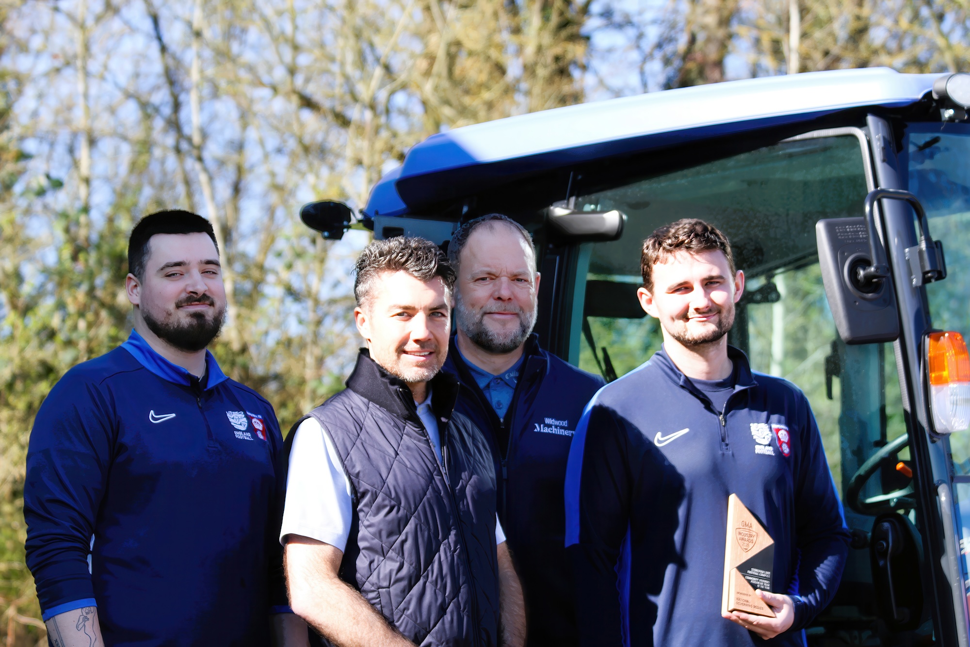 Wildwood Machinery partners with the Hampshire FA