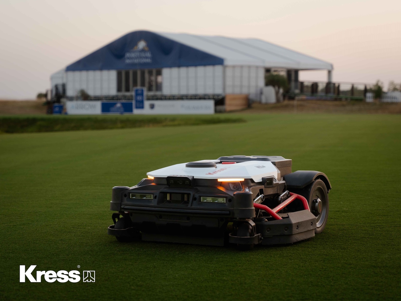 Kress puts autonomous mowing to the test at Portugal Invitational