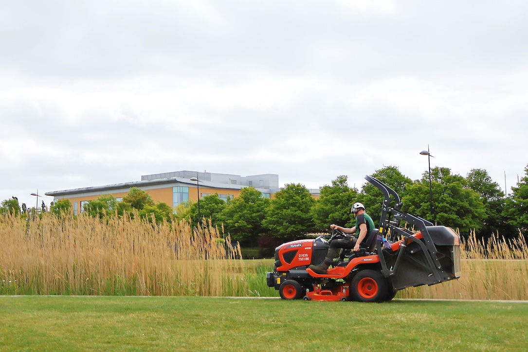 How Kubota powers 80% of SP Landscapes’ grass cutting fleet
