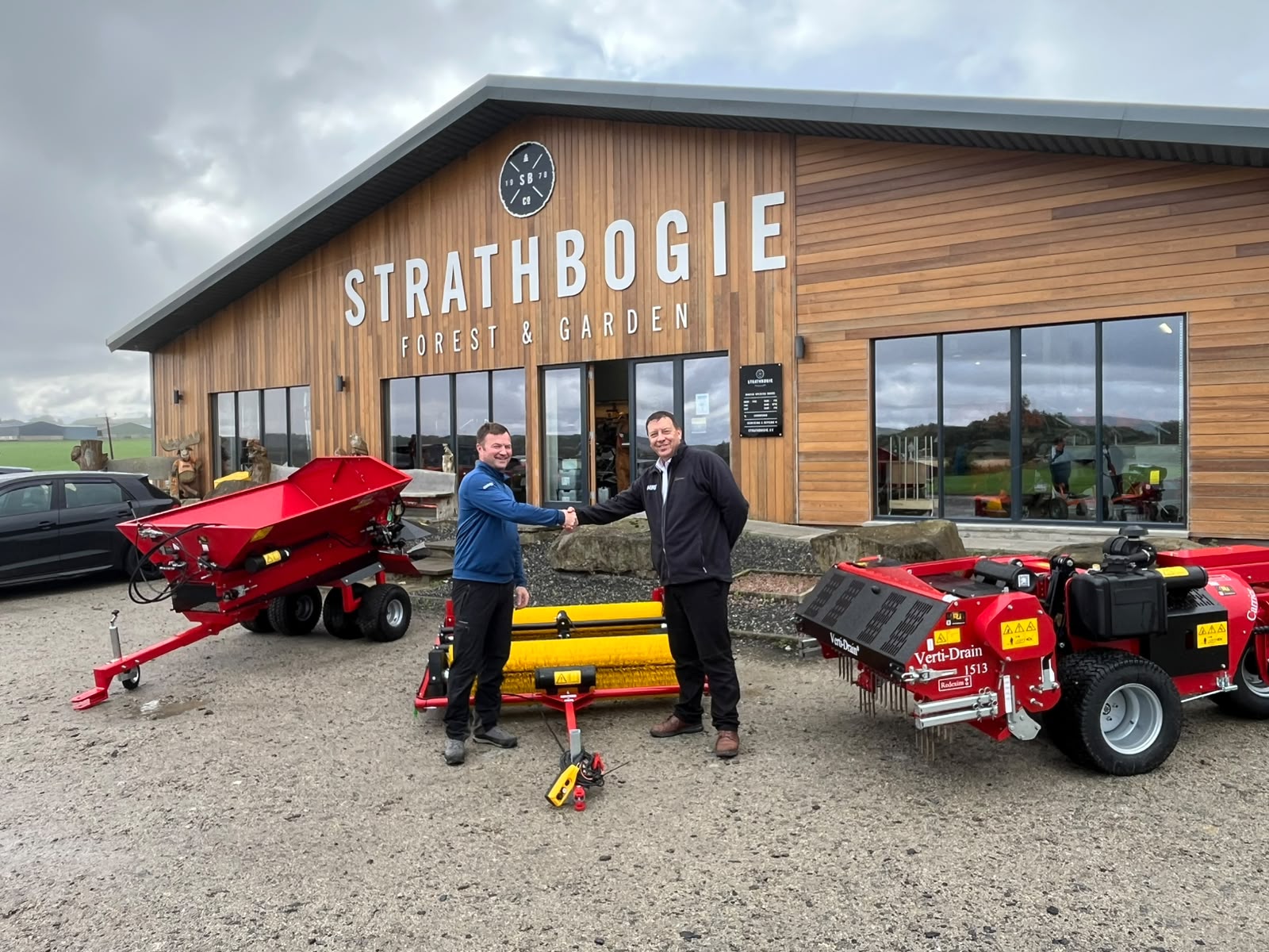 Strathbogie Scotland launches specialist turf machinery hire with Redexim and HRN Group
